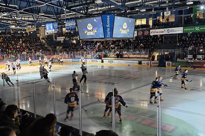 visit an ice hockey game